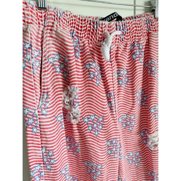 Alexander Wang Opening Ceremony Stars and Stripes Jogger Red/White blue Size Sm - Picture 6 of 12